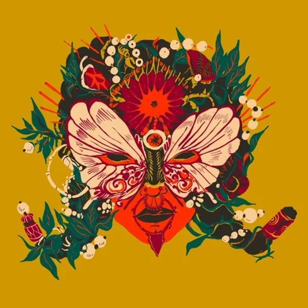 The Blackest Orange Turns Purple Green