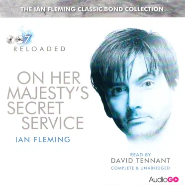 On Her Majesty's Secret Service by Ian Fleming - album cover