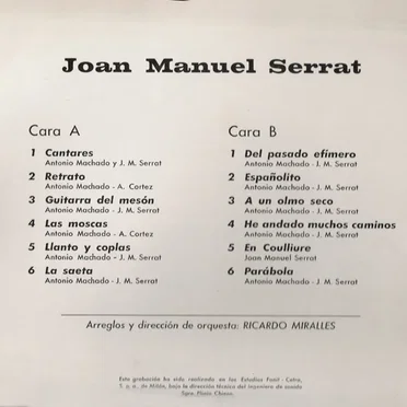 Dedicado a Antonio Machado, poeta