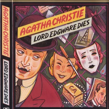 Lord Edgware Dies by Agatha Christie - album cover