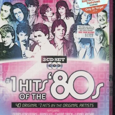 #1 Hits of the '80s by Various Artists - album cover