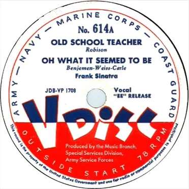 Old School Teacher / Oh What It Seemed to Be / Frim Fram Sauce / Come to Baby Do by Various Artists - album cover