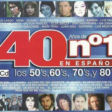 40 años de nº1 en español by Various Artists - album cover