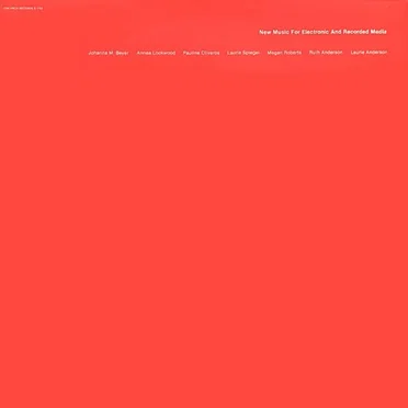 New Music for Electronic and Recorded Media by Various Artists - album cover
