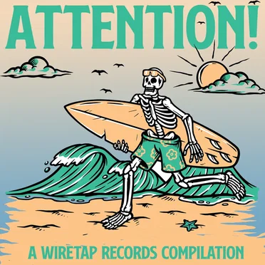 ATTENTION! A Wiretap Records Charity Compilation by Various Artists - album cover