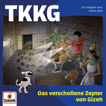 TKKG 240: Das verschollene Zepter von Gizeh by Stefan Wolf - album cover