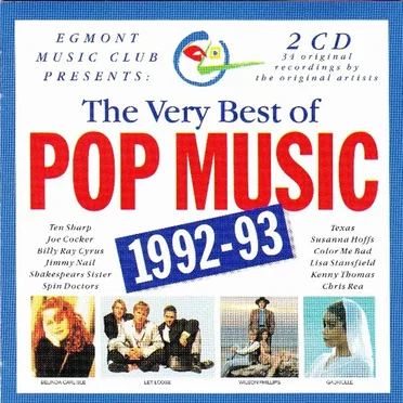 The Very Best of Pop Music 1992-93 by Various Artists - album cover