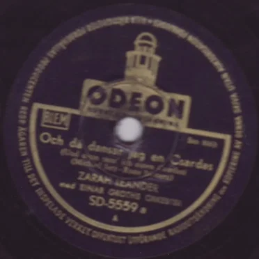 Och då dansar jag en Csardas / Skepp ohoj