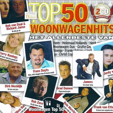 Woonwagenhits Top 50 by Various Artists - album cover