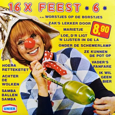 16 x feest, 6 by Various Artists - album cover