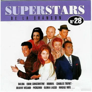 SuperStars de la chanson n° 28 by Various Artists - album cover