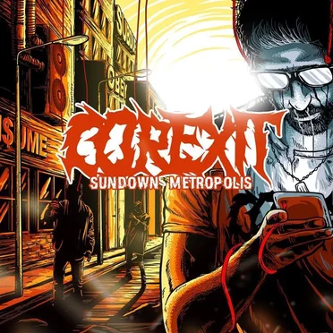 Sundown Metropolis by Corexit - album cover