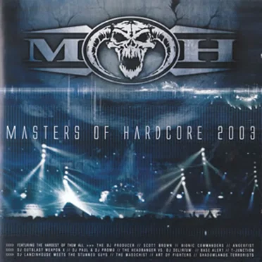 Masters Of Hardcore 2003 by Various Artists - album cover