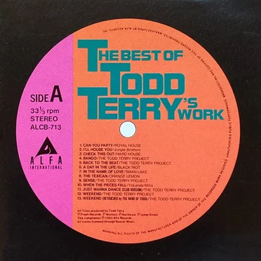 The Best of Todd Terry's Work
