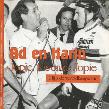 Jopie, ’t is onze Jopie (Hij is wereldkampioen)