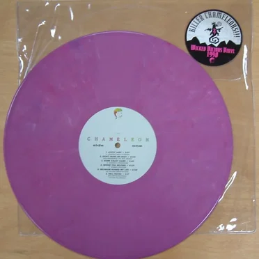 Killer Chameleons!!! Wicked Vicious Vinyl 1990 by Various Artists - album cover
