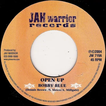 Open Up by Bobby Blue - album cover