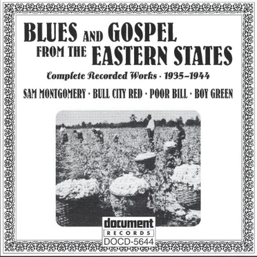 Blues & Gospel from the Eastern States (1925-1944) by Various Artists - album cover