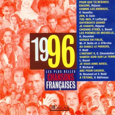 Les Plus Belles Chansons françaises : 1996 by Various Artists - album cover