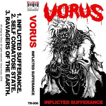 Inflicted Sufferance by Vorus - album cover