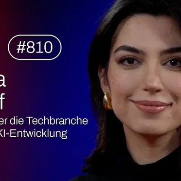 Jung & Naiv #810, „Aya Jaff über die Techbranche & KI-Entwicklung“ by Tilo Jung - album cover