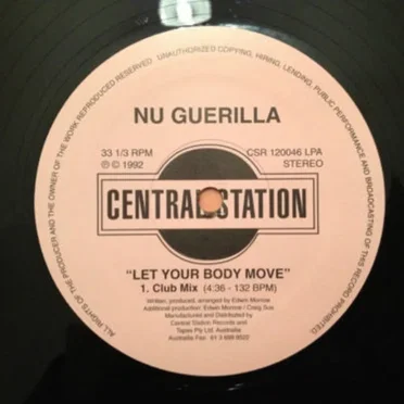 Let Your Body Move by Nu Guerilla - album cover