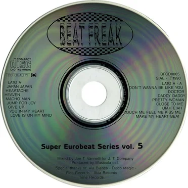 Super Eurobeat, Vol. 5 by Various Artists - album cover
