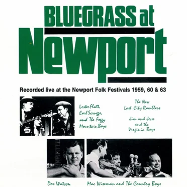 Bluegrass at Newport by Various Artists - album cover
