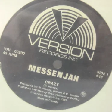 Crazy by Messenjah - album cover