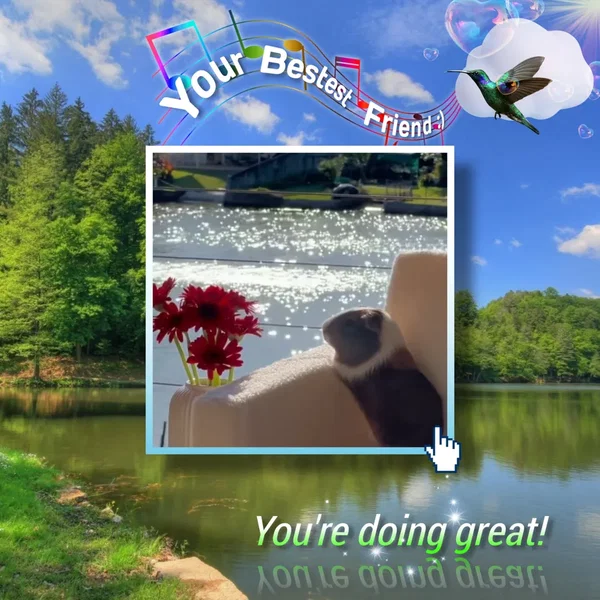 You're doing great!