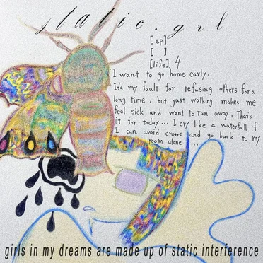 girls in my dreams are made up of static interference