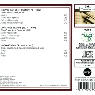 Violin Concerti by Various Artists - album cover