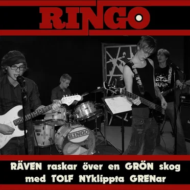 Räven raskar över en grön skog med tolf nyklippta grenar by Ringo - album cover