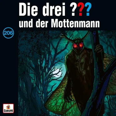 Die drei ??? 206: und der Mottenmann by Die drei ??? - album cover