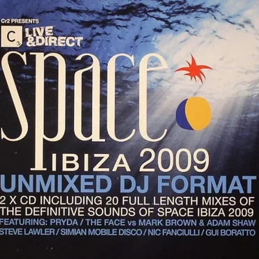 Cr2 Presents Live & Direct Space Ibiza 2009 (Unmixed DJ Format) by Various Artists - album cover