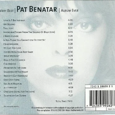 The Very Best Pat Benatar Album Ever