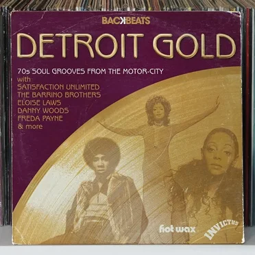 Detroit Gold: 70s Soul Grooves From the Motor-City by Various Artists - album cover