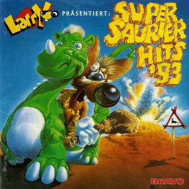 Larry präsentiert: Super Saurier Hits ’93 by Various Artists - album cover