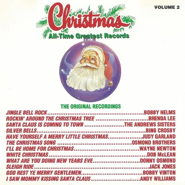 Christmas All-Time Greatest Records, Volume 2 by Various Artists - album cover