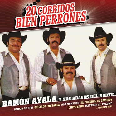 20 corridos bien perrones by Ramón Ayala y los Bravos del Norte - album cover