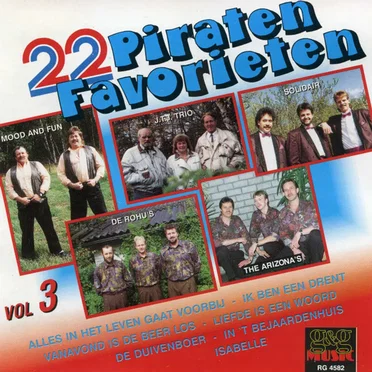 22 piraten favorieten, 3 by Various Artists - album cover