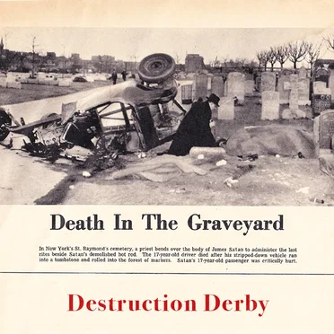 Death In The Graveyard by Destruction Derby - album cover