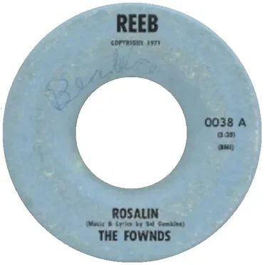 Rosalin by The Fownds - album cover
