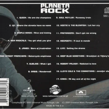 Planeta Rock by Various Artists - album cover