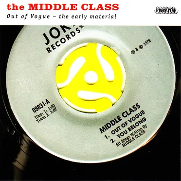 Out of Vogue – The Early Material by Middle Class - album cover
