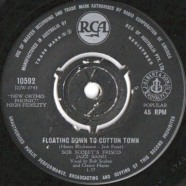 Floating Down to Cotton Town / Dixie