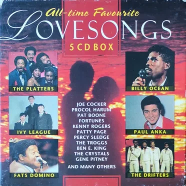 All‐Time Favourite Lovesongs by Various Artists - album cover