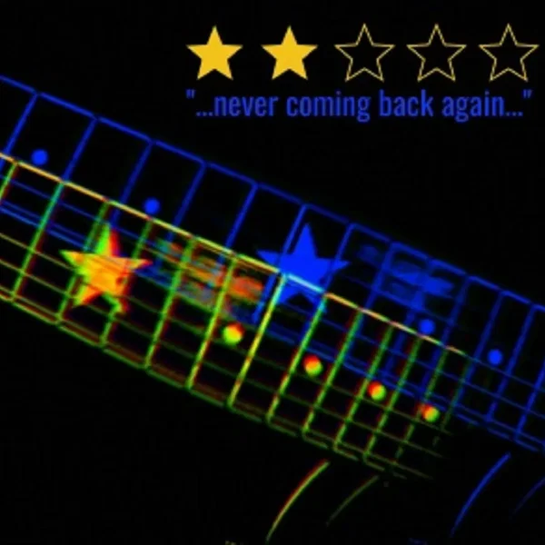 ‘… never coming back again …’
