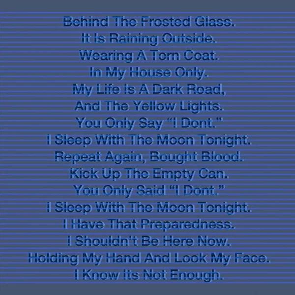Behind the Frosted Glass