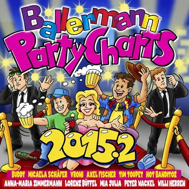 Ballermann Party Charts 2015.2 by Various Artists - album cover